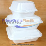 Kotak Makanan Styrofoam (Lunch Box)  (Stock : KOSONG Tidak Tersedia Lagi)