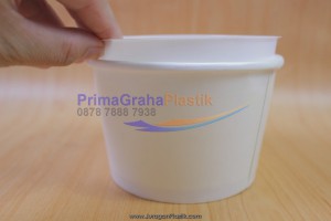 Paper Bowl 800 ml + Partisi + Tutup (5)