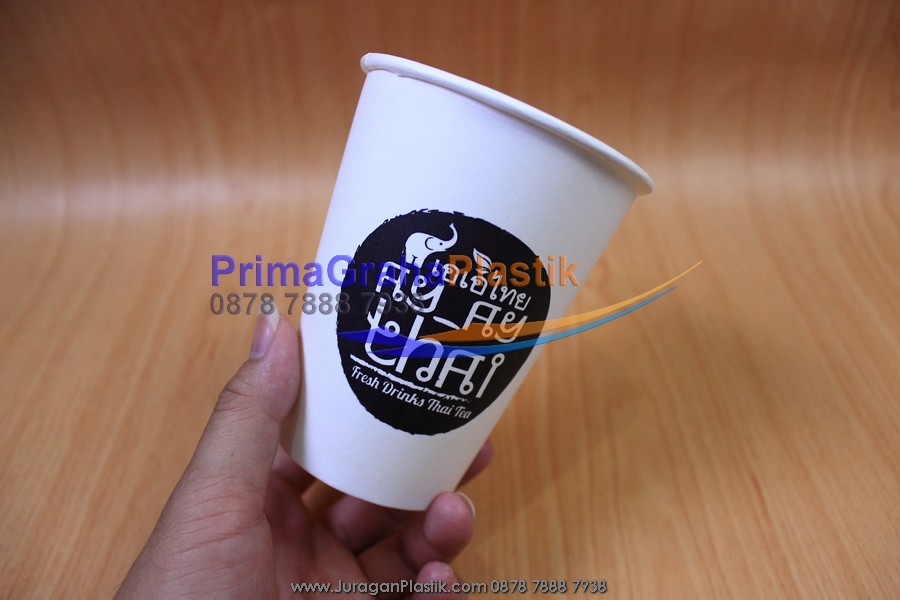 Hot Cup Paper Size Dum-Dum Thai – Gelas Kertas Untuk Kopi 