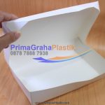 Lunchbox Paper “XXL” PLAIN – Box Makan Kertas “Tanpa Sekat” (Stock : Indent)